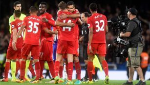 Liverpool celebra triunfo frente a Chelsea