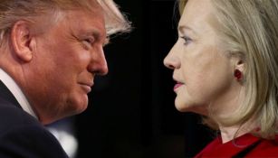 Hillary Clinton y Donald Trump, candidatos a la presidencia de EU