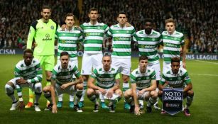 El Celtic durante un partido de Champions