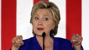 Hillary Clinton, en evento de campaña