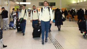 Jugadores de América arriban a Japón tras varias horas de vuelo