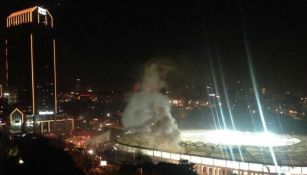 La explosión en la Vodafone Arena