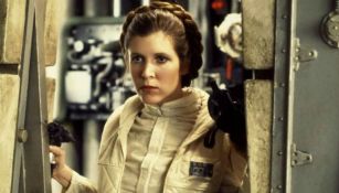 Carrie Fisher interpreta a la Princesa Leia en Star Wars