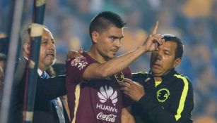 Paolo Goltz, durante un partido con el América