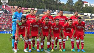 Once del Toluca en el Apertura 2016
