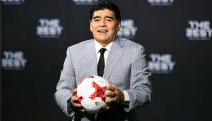 Diego Armando Maradona, en la gala de los premios de FIFA