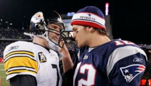 Roethlisberger y Brady se encaran en juego entre Steelers y Patriots