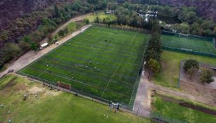 Una de las canchas de la Cantera de Pumas