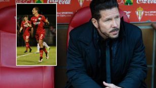 Simeone luce pensativo en un duelo del Atlético de Madrid 