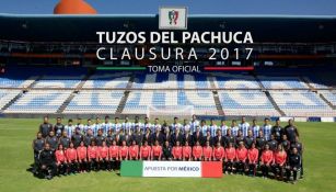 Pachuca posa en la foto del Clausura 2017