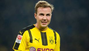 Götze, en un partido del Borussia Dortmund en la Bundesliga 