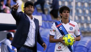 José Saturnino Cardozo en un partido del Puebla