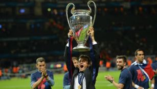 Luis Enrique alza la 'orejona' de la Champions League