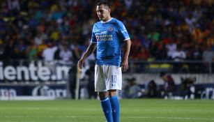 Christian Giménez luce decepcionado tras juego de Cruz Azul 