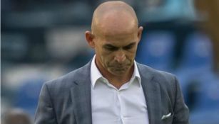 Jémez, molesto durante el juego de Cruz Azul