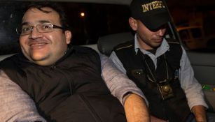 Duarte luce muy sonriente tras su detención en Guatemala
