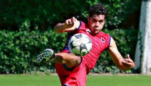 Javier Orozco en entrenamiento de Veracruz