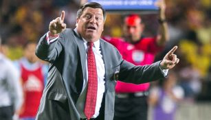 Miguel Herrera en un partido de Xolos