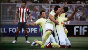 Así festejan los jugadores del América en el FIFA 17