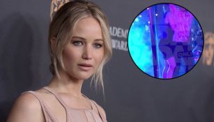 Jennifer Lawrence en la alfombra roja de un evento