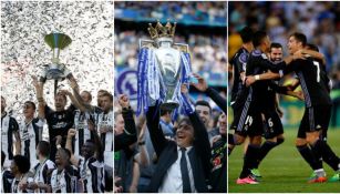 Juventus, Chelsea y Real Madrid celebran la consecución de sus Ligas