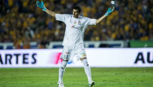 Guzmán, durante la Final de Ida contra Chivas