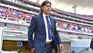 Matías Almeyda en un partido de Chivas