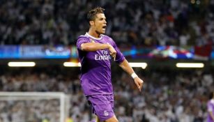 Cristiano Ronaldo celebra su gol contra la Juventus