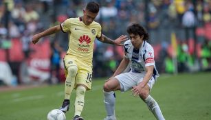 Brian Lozano, durante un juego de América contra Tuzos