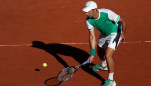 Santiago González durante la Final de Roland Garros 