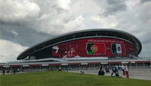 La Kazán Arena anuncia el juego entre Portugal vs México