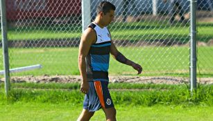 Carlos Cisneros entrena con Chivas en Verde Valle