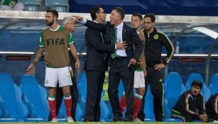 Juan Carlos Osorio lanza insultos durante juego contra Nueva Zelanda 