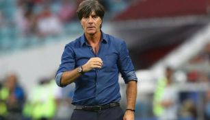 Joachim Löw, durante el encuentro contra Camerún