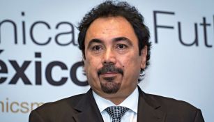 Hugo Sánchez, durante la conferencia de la Fundación Real Madrid 