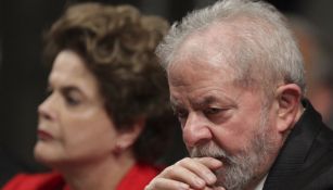 Lula da Silva se muestra pensativo durante un evento