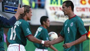 Borgetti y Hernández, en el Mundial de Corea-Japón 2002