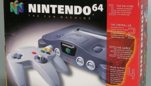 La caja en la que fue lanzado el Nintendo 64 en 1996