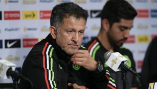 Osorio, durante una conferencia de prensa