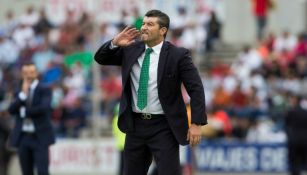 José Manuel De La Torre, en el partido de Lobos BUAP vs Santos Laguna