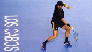 Tomas Berdych, durante los Cuartos en el Abierto de los Cabos