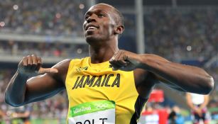 Bolt celebra una victoria en la prueba reina del atletismo 