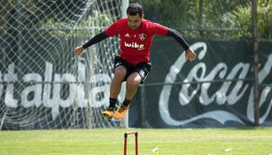 Rafa Márquez en un entrenamiento