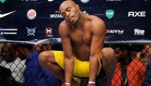 Anderson Silva, previo a un combate en la UFC