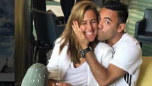 Andrea Sánchez y Marco Fabián comparten su amor en redes sociales