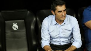 Valverde observa el juego de vuelta de la Supercopa