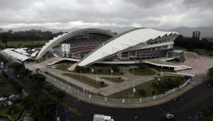 Estadio Nacional visto desde las alturas 