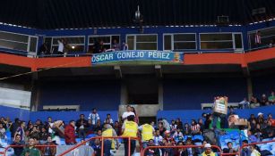 Palco del Estadio Hidalgo lleva el nombre del Conejo Pérez