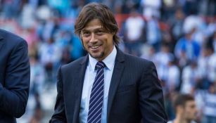 Matías Almeyda en el partido contra Pachuca 