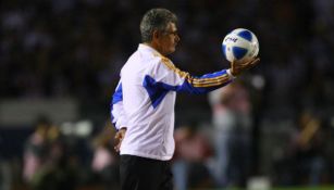 Ricardo Ferreti, durante un partido con Tigres